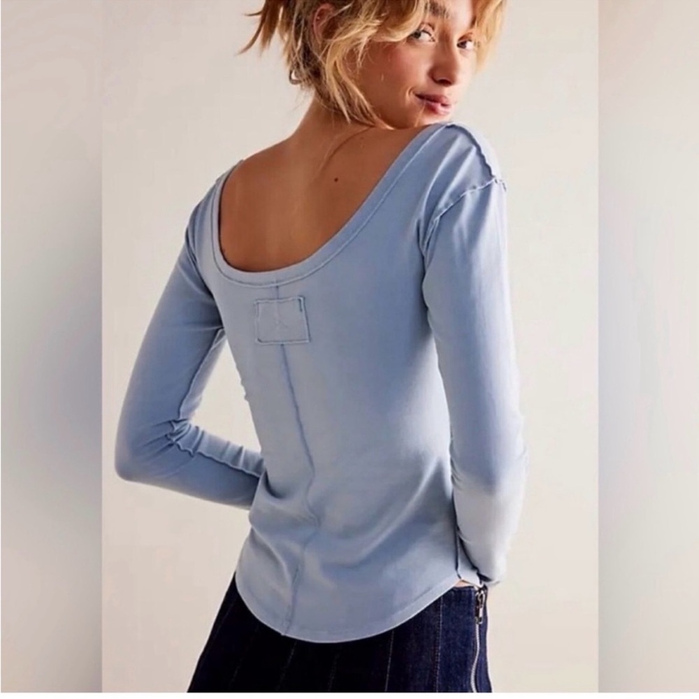 🚫sold🚫FREE PEOPLE We The Free Can’t Let Go Long Sleeve